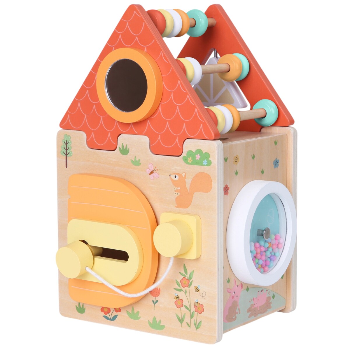 Juego Didactico de Madera 2 en 1 Activity Farm 