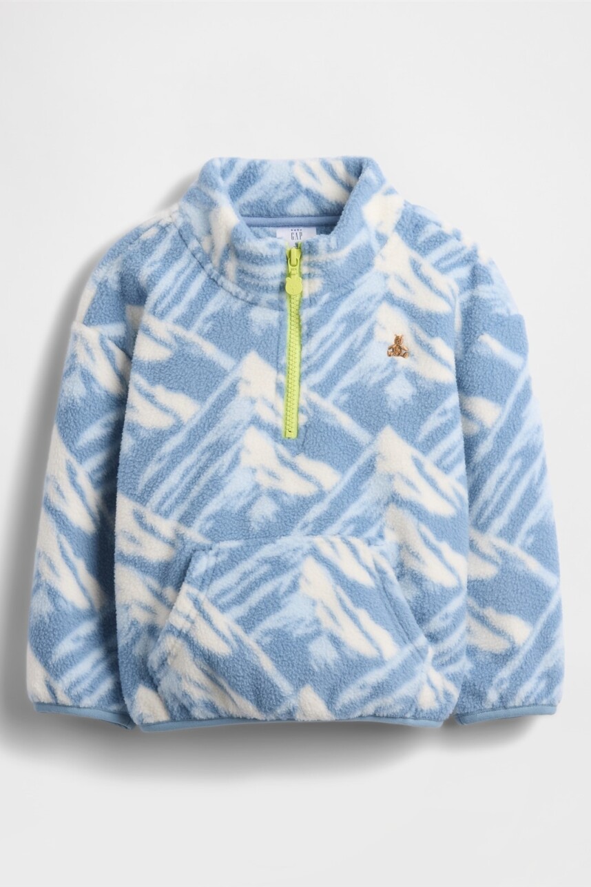Polar Medio Cierre Toddler Niño Mountain Air