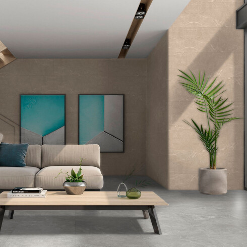 CERAMICA REVESTIMIENTO 40X120 MATE BEIGE OSCURO PIEDRA GAMAS DE BEIGE