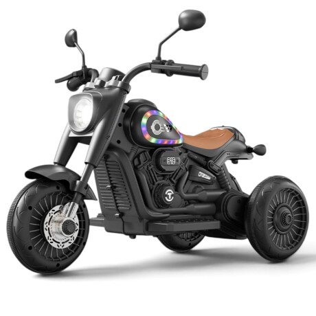 Moto BLASTER a Bateria 6V con Luces y Sonido Bebesit - Negra Moto BLASTER a Bateria 6V con Luces y Sonido Bebesit - Negra