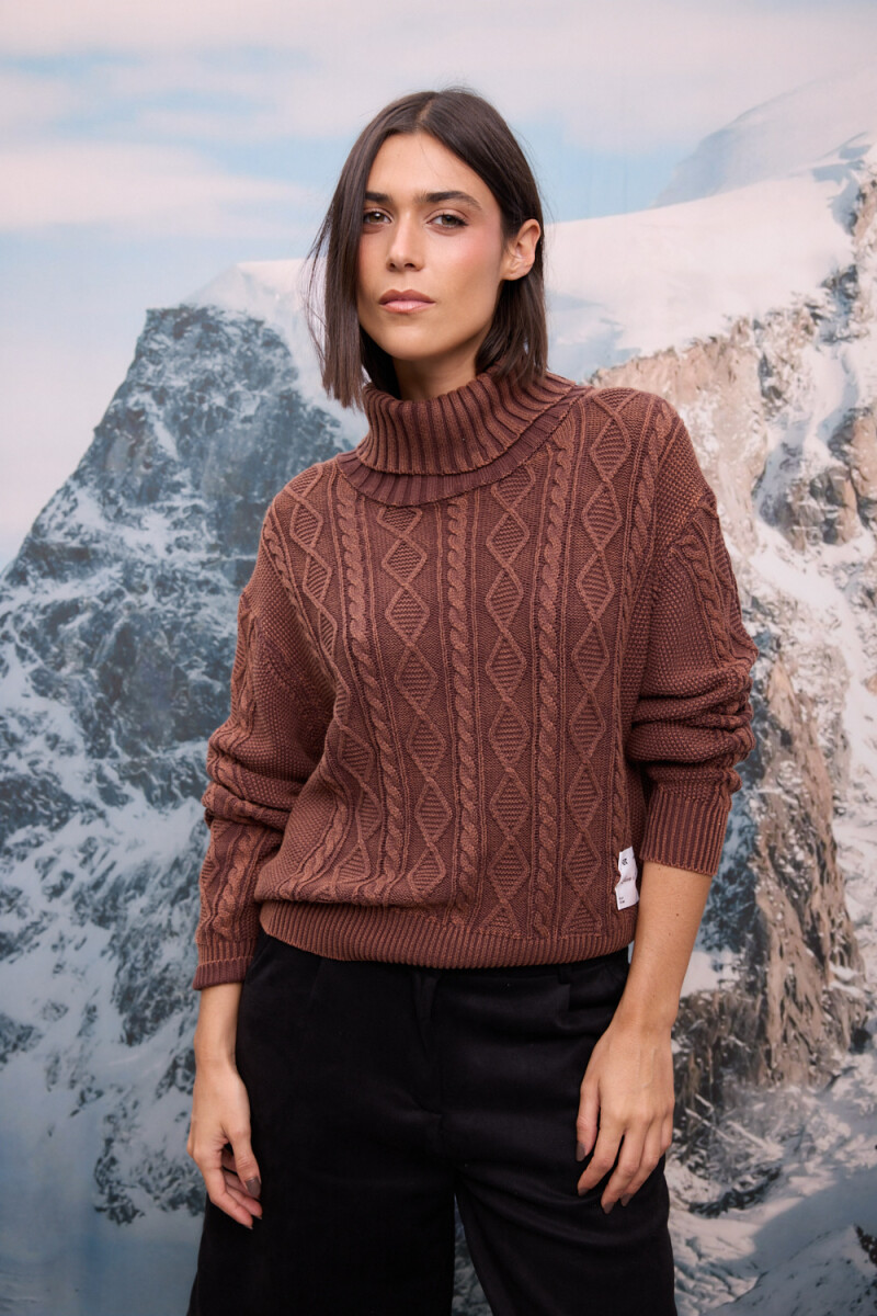 Buzo Washed - Marron 