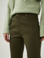 Pantalon Bardot Verde Oliva Oscuro