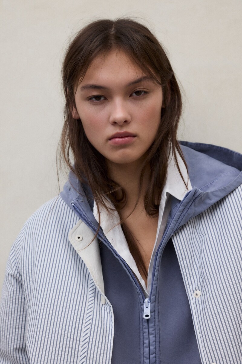 CHAQUETA REVERSIBLE GABI Rayas