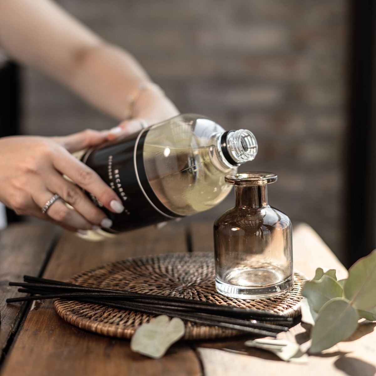 Repuesto difusor de varillas 900ml Bamboo