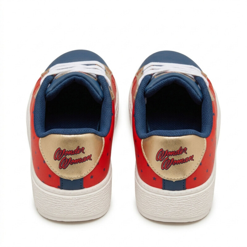 DC Champion Wonder Woman Casual Bajo Bordo-azul