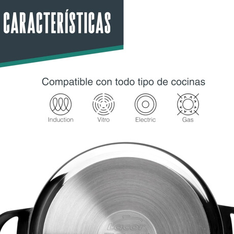 Olla a presión inox Classic 8 lts Olla a presión inox Classic 8 lts