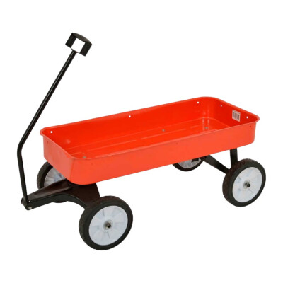 Carro Infantil de Metal con Ruedas Sólidas Carro Infantil de Metal con Ruedas Sólidas