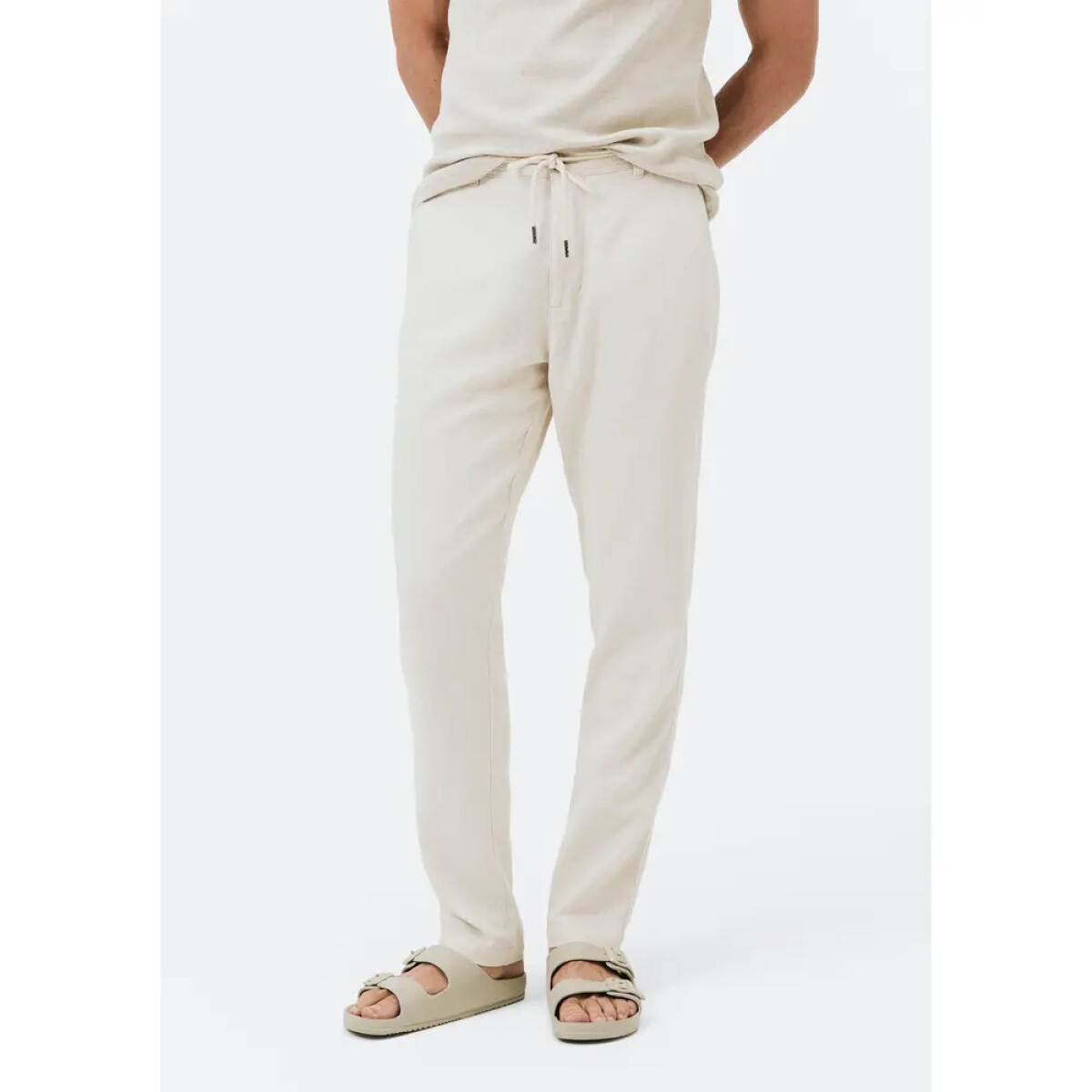 CALCA MASC ADULTO - OFF WHITE 