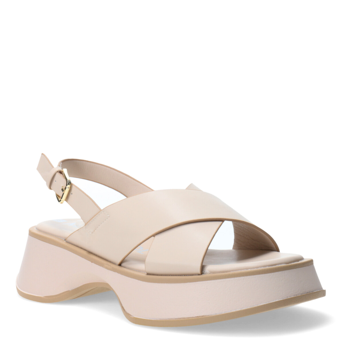 Sandalias de Mujer Miss Carol BUDAPEST con tiras cruzadas - Beige 