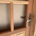 PUERTA COCINA 0,80 x 2 MT 9 VIDRIOS DE EUCALIPTO - IZQUIERDA PUERTA COCINA 0,80 x 2 MT 9 VIDRIOS DE EUCALIPTO - IZQUIERDA