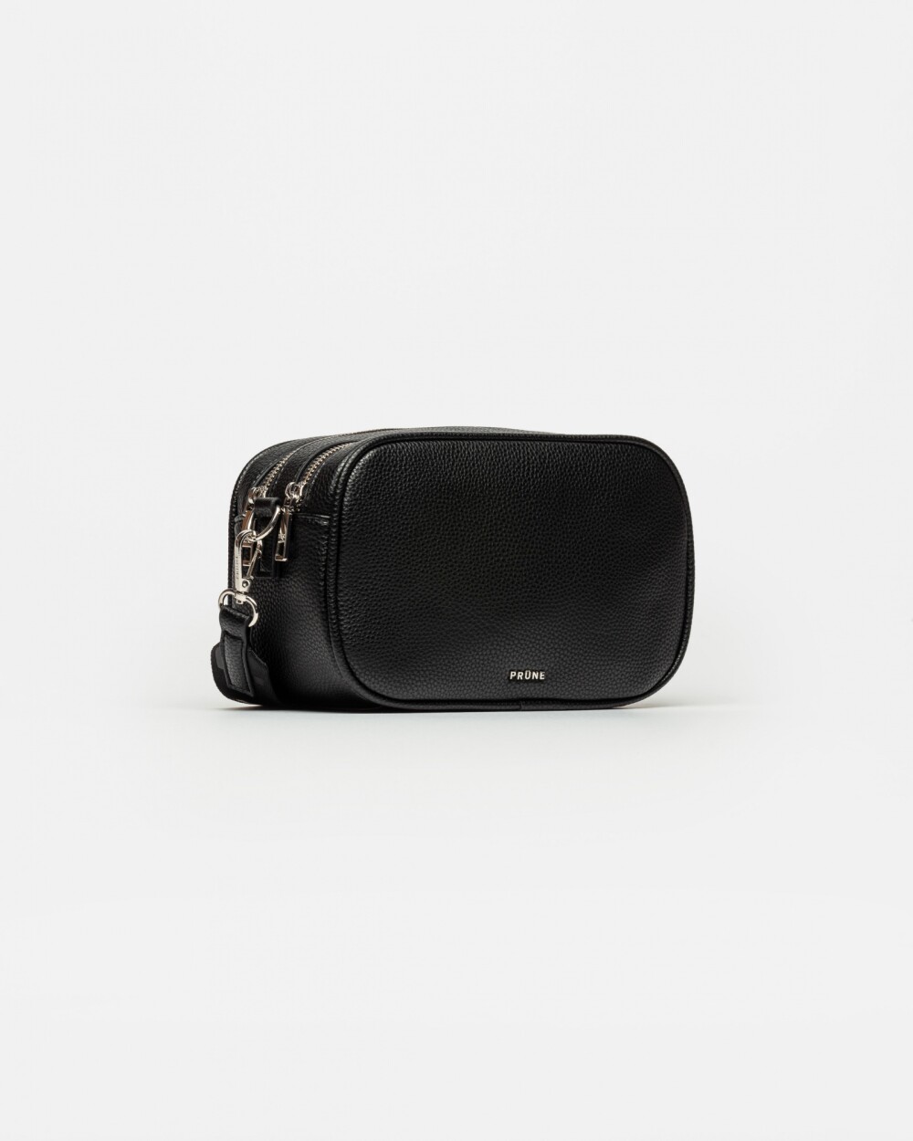 Bandolera Adisa En Efecto Cuero Negro
