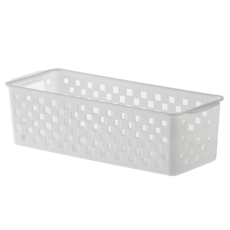 Set x3 Cesto organizador Quadratta calado P BLANCO