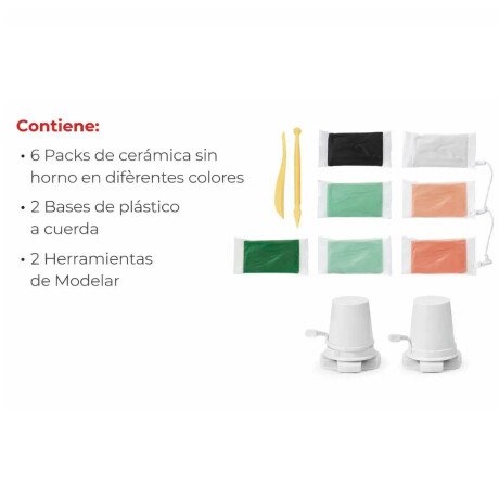 Kit de Ceramica Da Vinci Dinosaurios