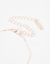 Collares Cortos Strass Collar Corto Con Strass - Dorado Oro Rosa