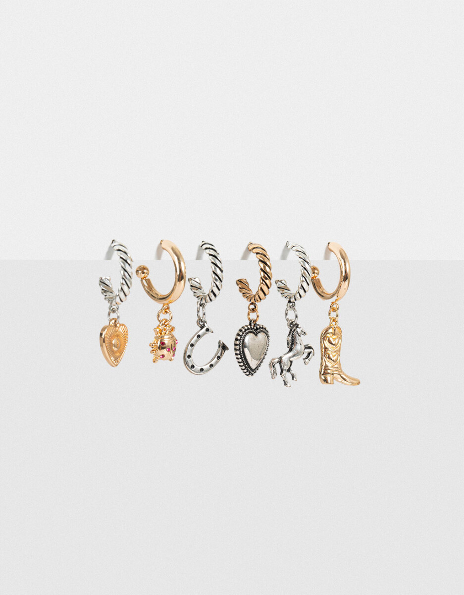 Set De Aros Argolla Multidijes 