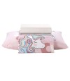 Juego Sábanas Infantiles 1 Plaza Dohler 100% Algodón Unicornio