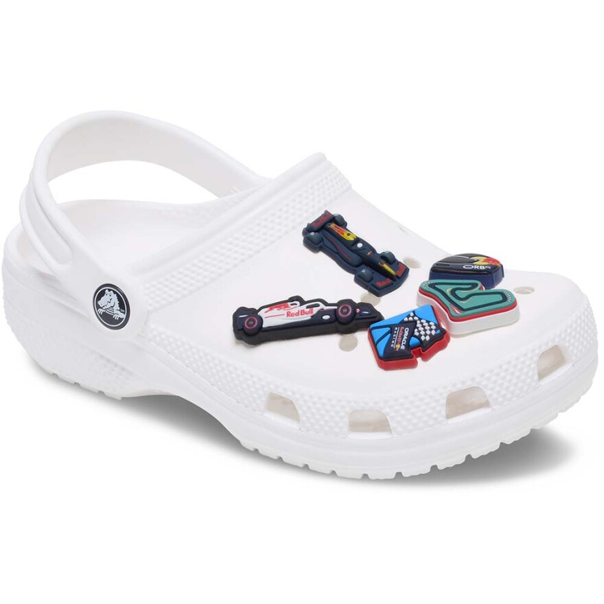 Jibbitz Red Bull Racing Crocs 5 Pack Multicolor