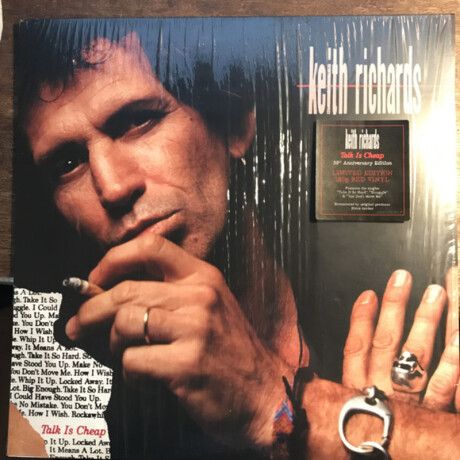 Keith Richards - Talk Is Cheap- Red Lp(exclusive - Vinilo Keith Richards - Talk Is Cheap- Red Lp(exclusive - Vinilo