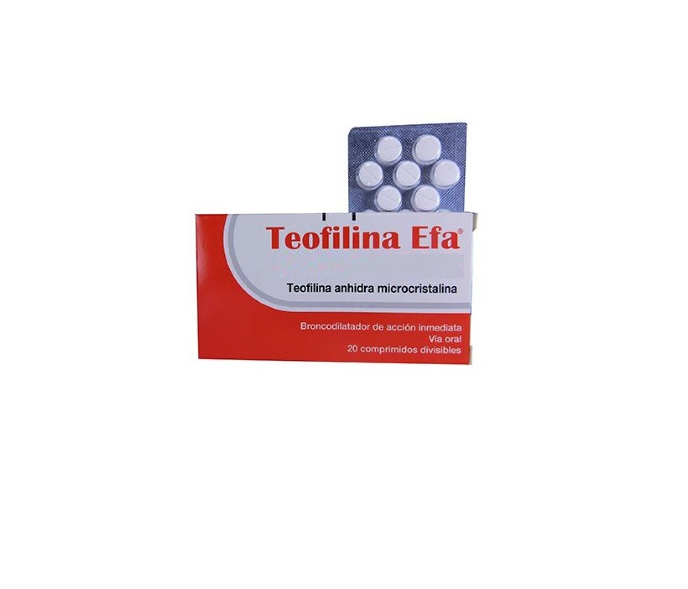 Teofilina Th As 250 Mg. 30 Comp. 