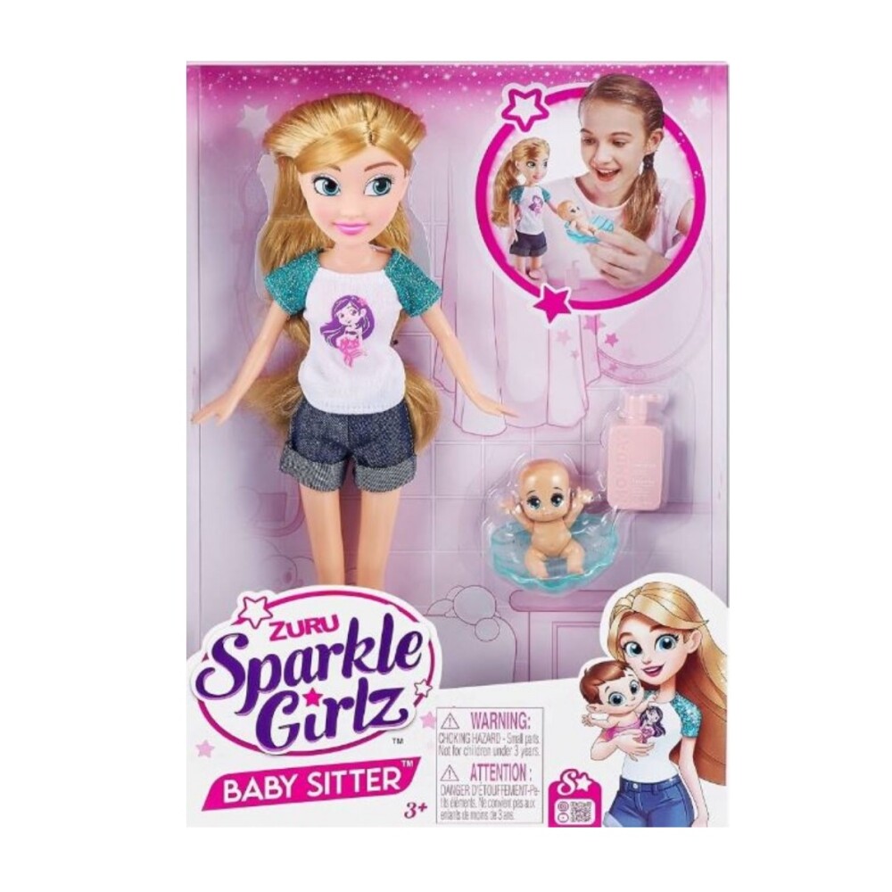 Muñeca Sparkle Girlz Dolls & Lifestyle Niñera SPARKLE GIRLZ DOLLS & LIFESTYLE NIÑERA