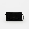 Mini Bag Viena En Cuero Gamuza Negro