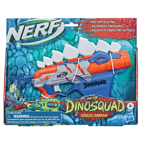 Pistola Lanzador de Dardos Nerf Dinosquad Stego-smash 001