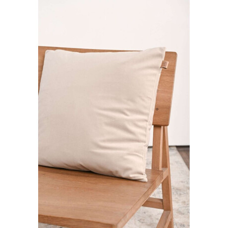 Almohadón Velvet Cuadrado Arena