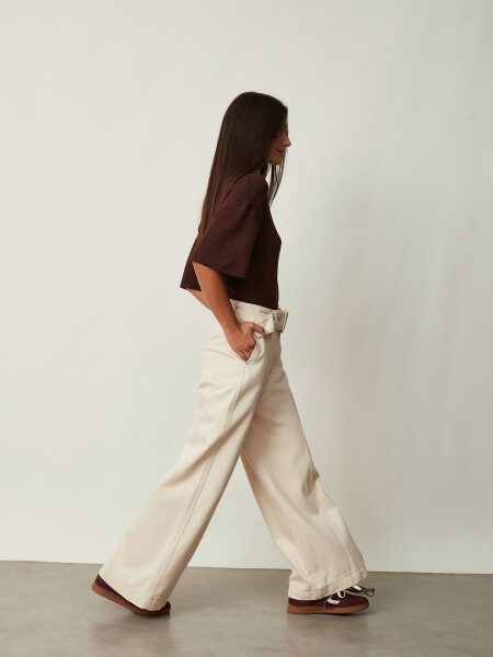 JEAN DUNARA OFF WHITE