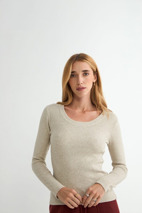 SWEATER DALENI BEIGE
