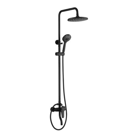 BARRAL DE DUCHA CON GRIFERIA RIMONTTI - NEGRO BARRAL DE DUCHA CON GRIFERIA RIMONTTI - NEGRO