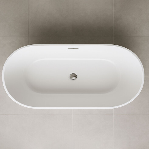 BAÑERA DE 180X80X60 BLANCO BRILLO INCLUYE DESAGUE BLANCO
