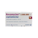 ROVAMYCINE CJ X 20 COMPRIMIDOS única