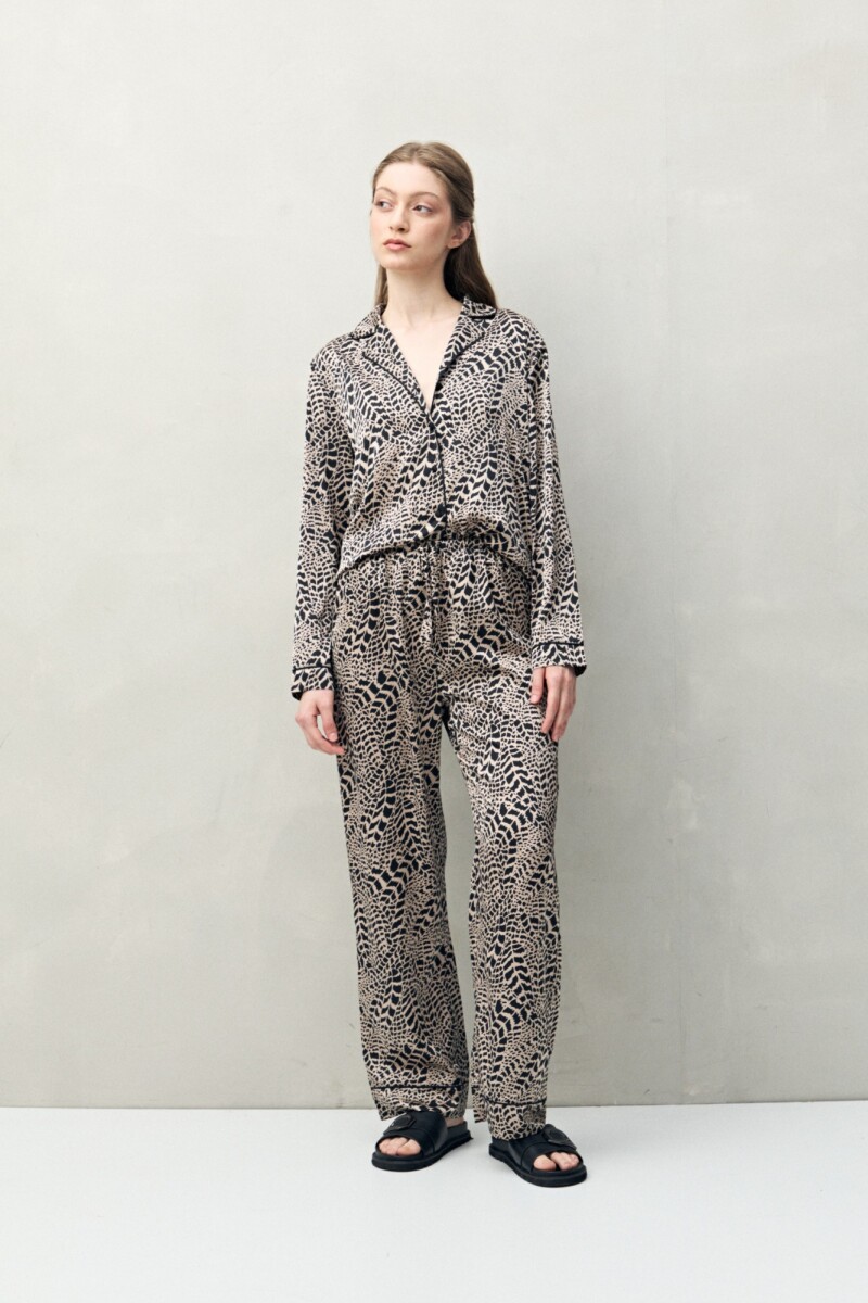 PANTALÓN LAVANDA PRINTED Animal Print