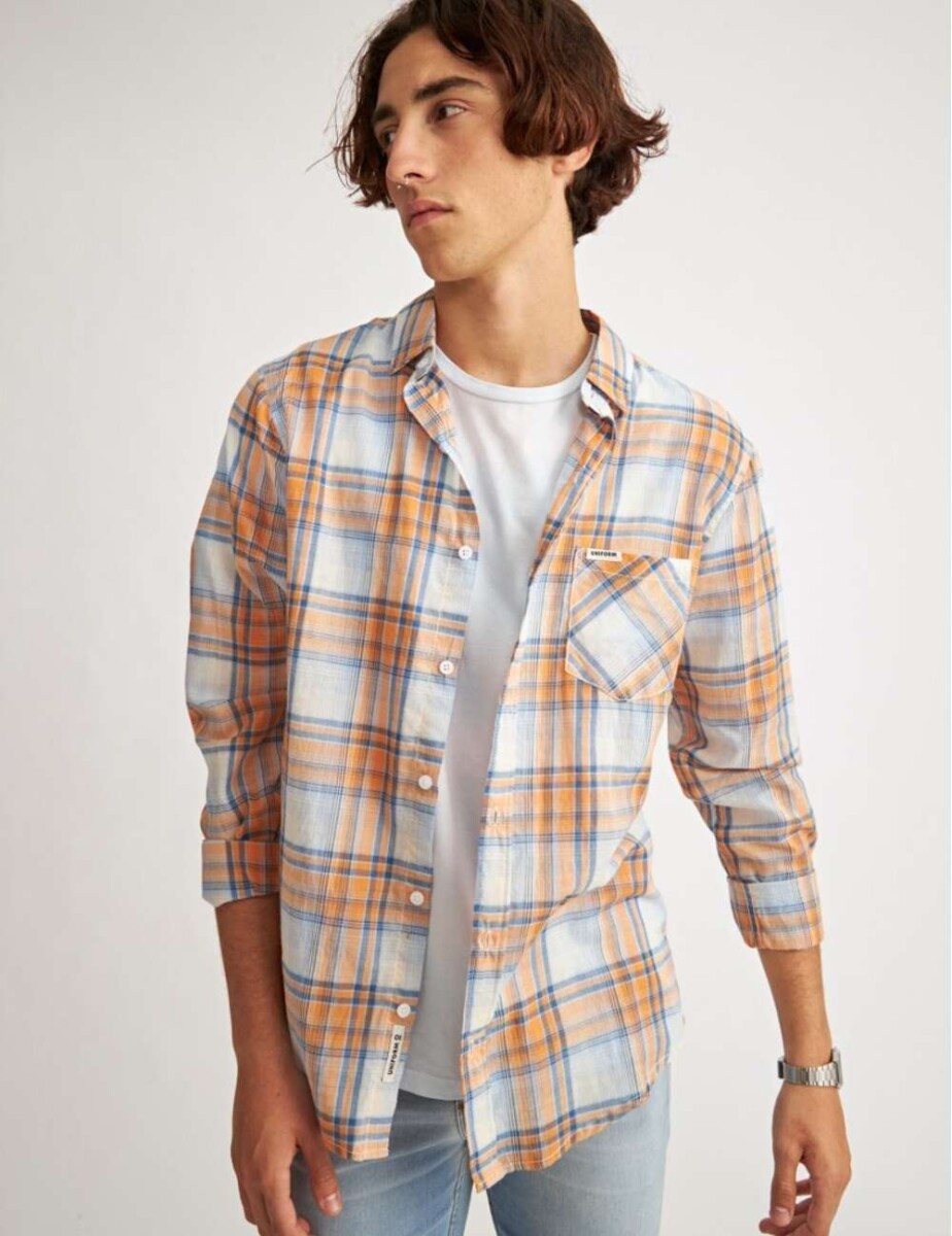 Camisa Munro - Naranja 