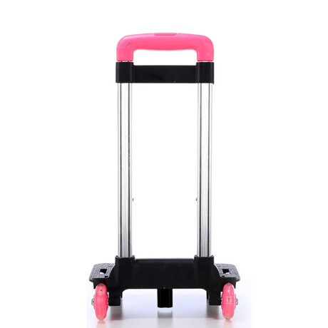 Soporte Para Mochila Con Ruedas Altura Regulable Aluminio Fucsia
