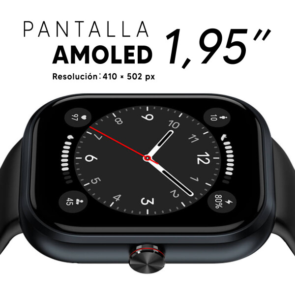 Smartwatch Honor Choice Watch 1.95" NEGRO