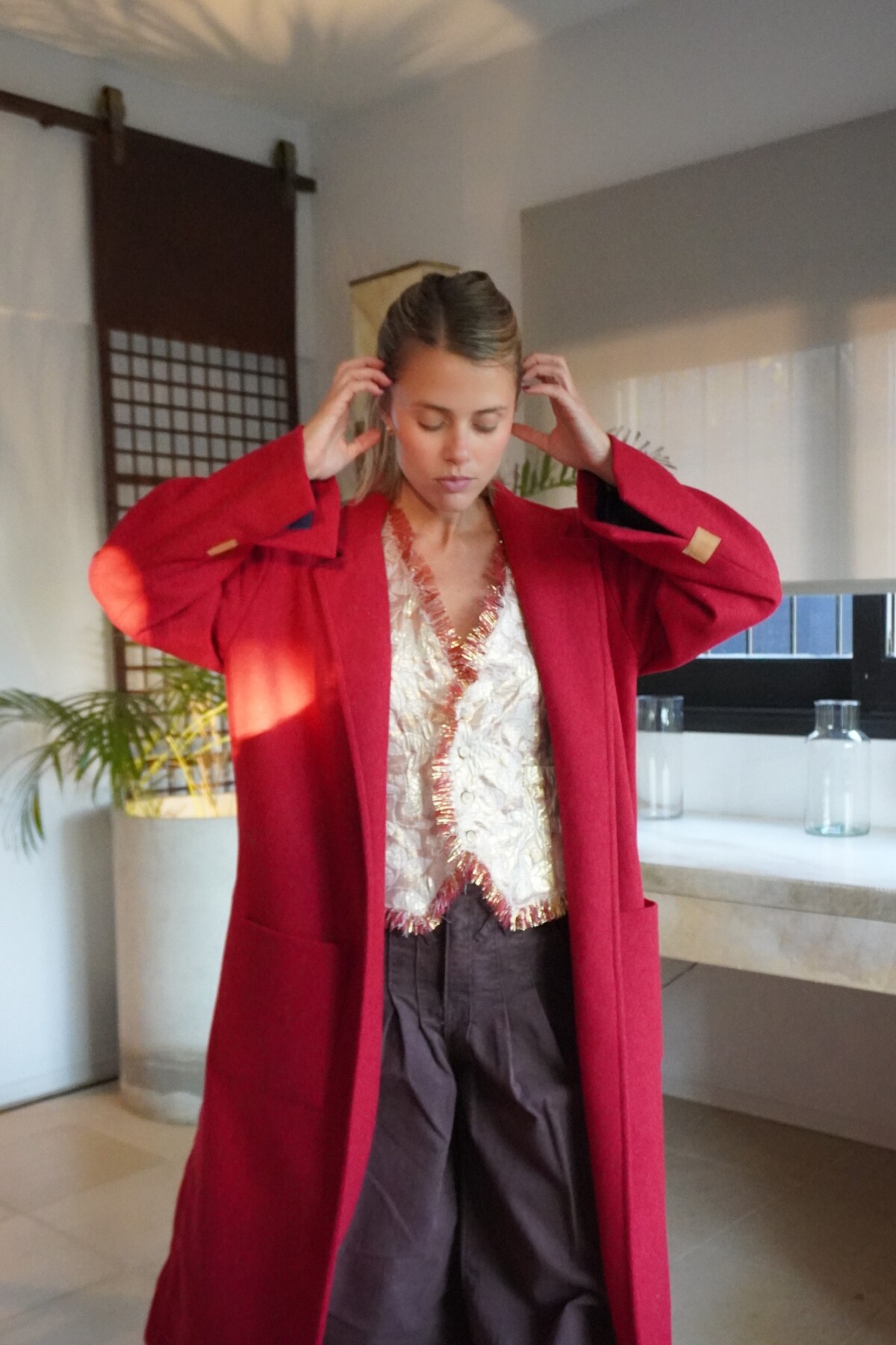 Tapado Patria Lana Colorado