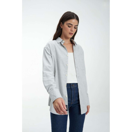 Camisa Thais Gris melange