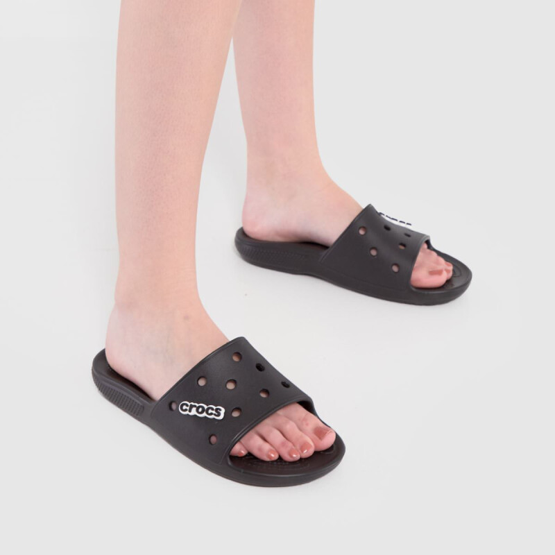 Sandalia de Mujer Crocs Classic Slide Negro