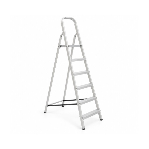 ESCALERA DOMESTICA ALUMINIO 6 ESCALONES Escalera Domestica Aluminio 6 Escalones