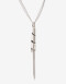 Collares Largos Metal Collares Largos, Espiral - Plateado Rodio