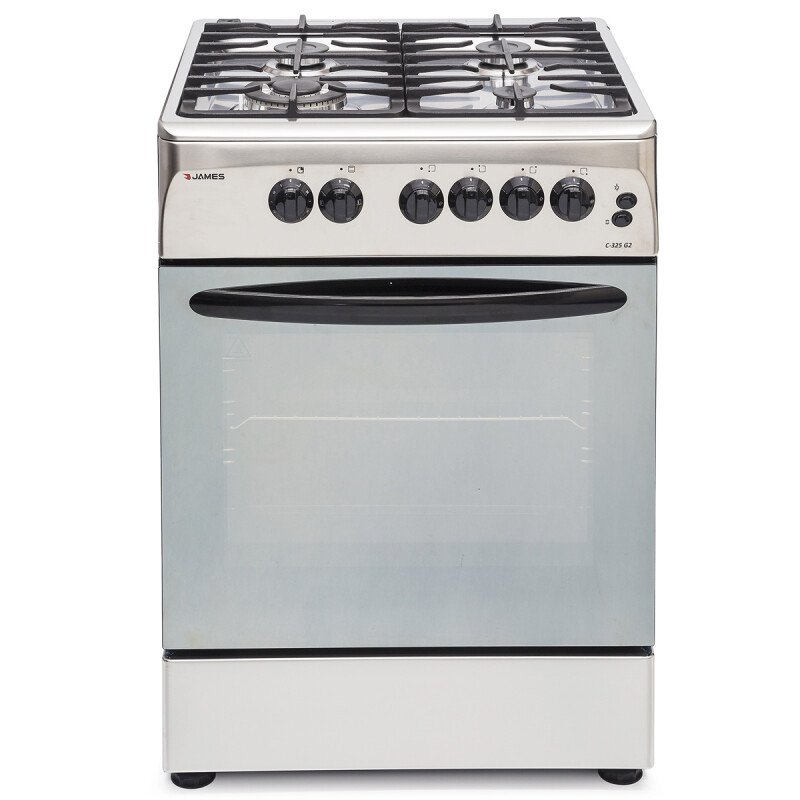 COCINA A GAS CON GRILL JAMES 4 HORNALLAS INOX COCINA A GAS CON GRILL JAMES 4 HORNALLAS INOX
