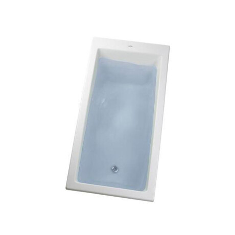 BAÑERA SIMPLE DE 140X75X40CM BLANCO BRILLO BLANCO