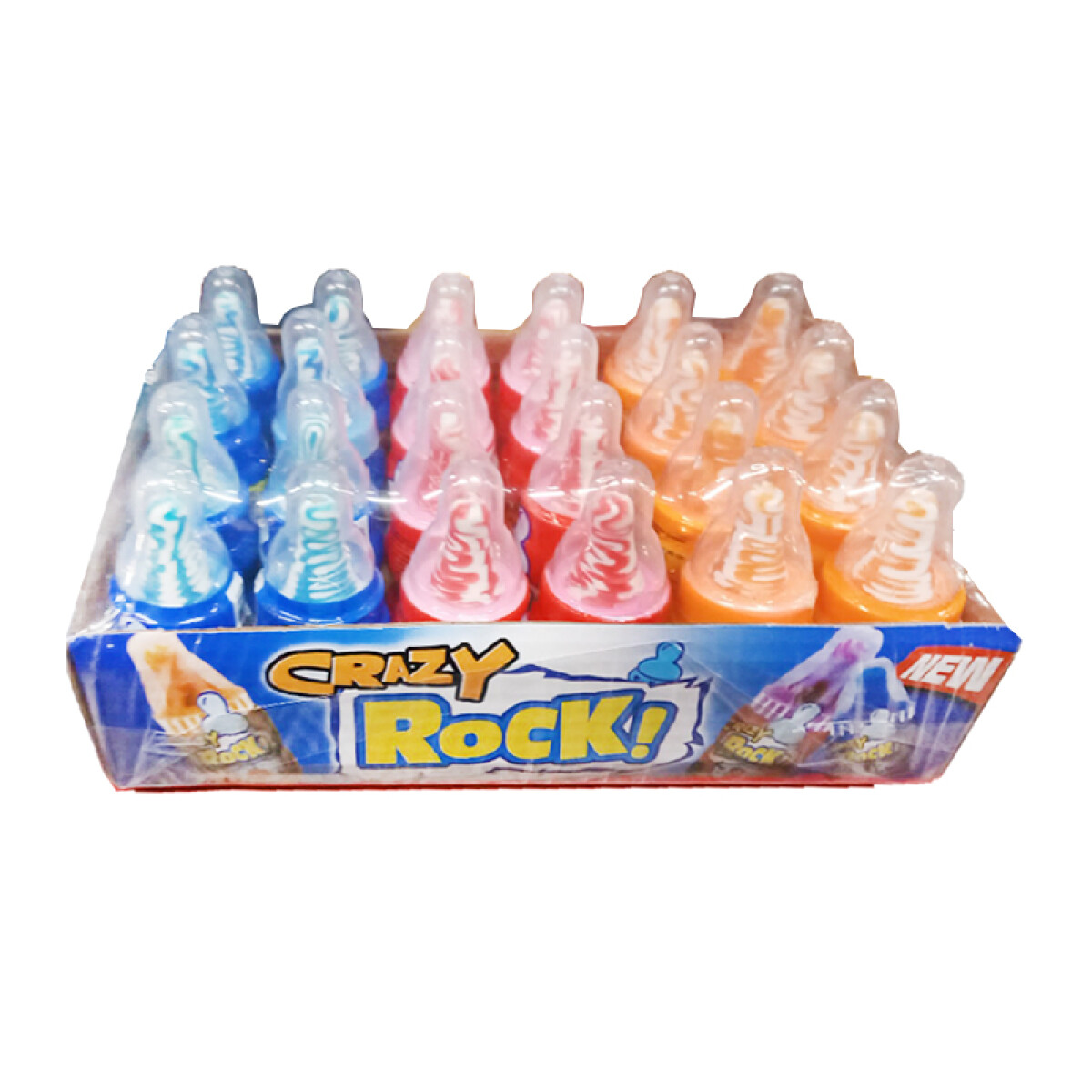 ChupetÃÂ­n CRAZY ROCK! Explosiva 24 Pcs 