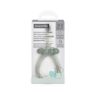 Cepillo De Dientes Suavinex Baby 0-2 Años Verde Cepillo De Dientes Suavinex Baby 0-2 Años Verde