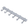Perchero plastico 34.5x6cm N/a