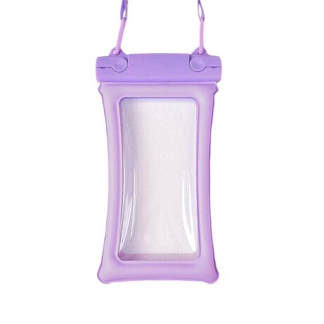 Estuche impermeable para celular Lila