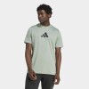 Remera Adidas Estampada All-Gym Category Verde