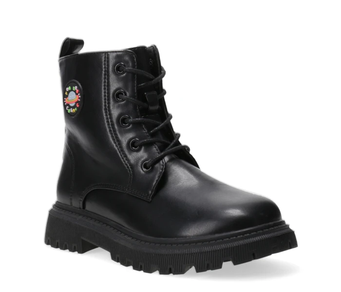 Bota borcego TILU con detalle en lateral Black