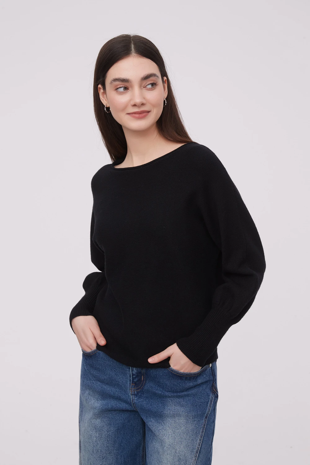 Sweater Aditia - Negro — Indian